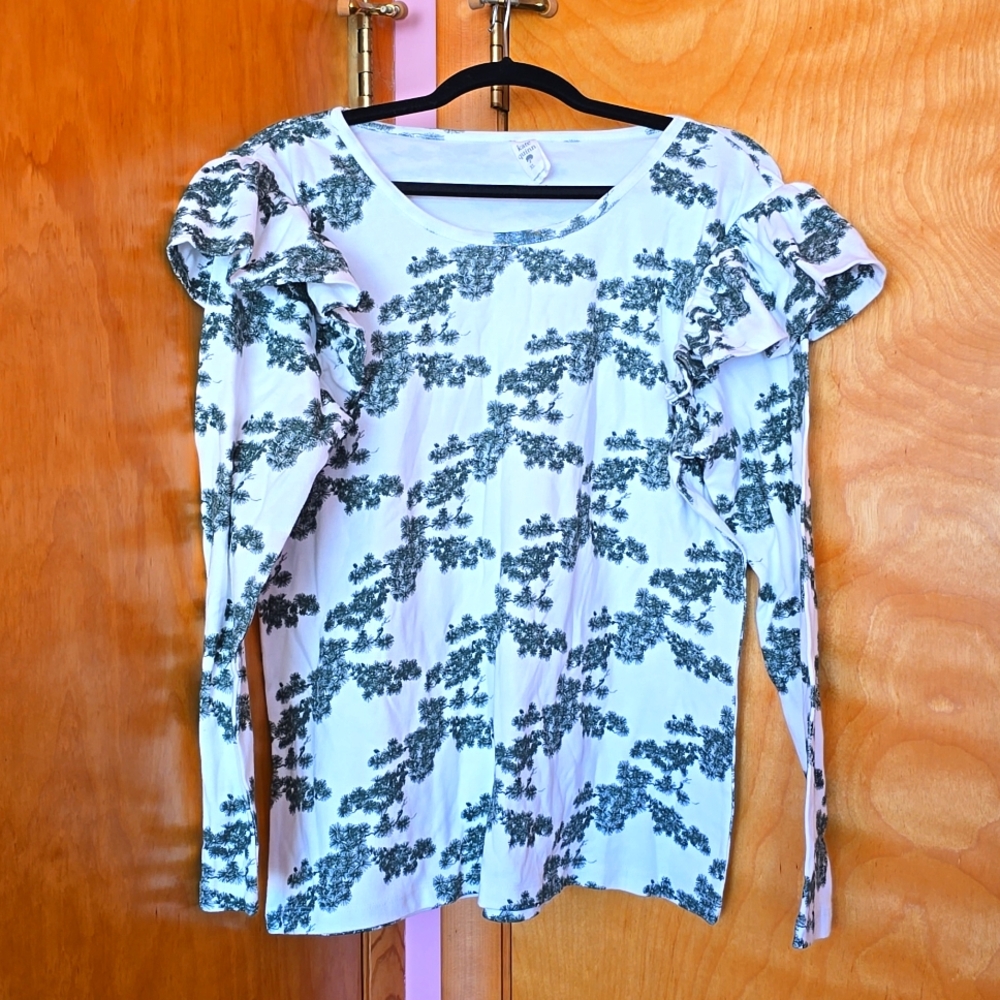 Kate Quinn Top- Green Pine